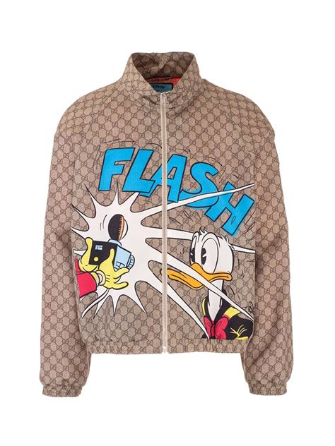 gucci x disney embroidered|Disney x Gucci Donald Duck felt bomber jacket .